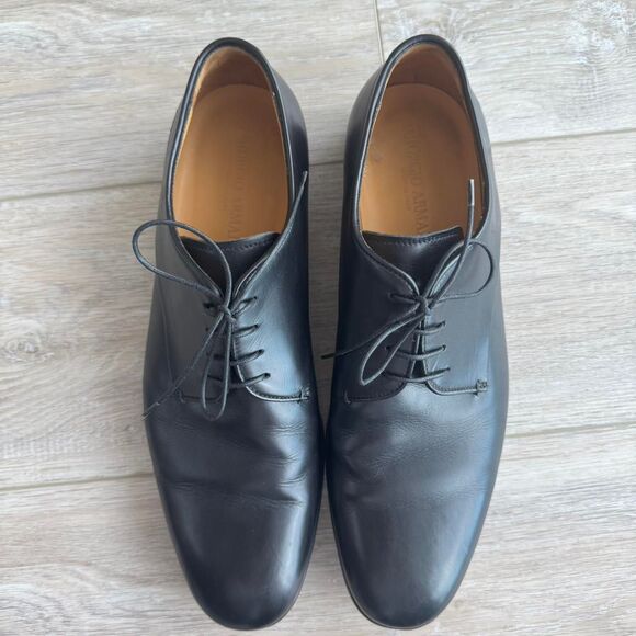 Giorgio-armani Men\'s Black Oxfords main image 5